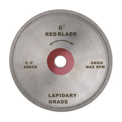 Thin sintered diamond saw blade