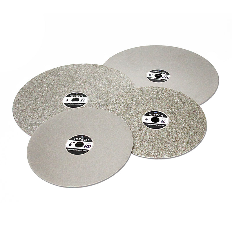 Electroplated diamond discs