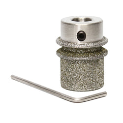 Fuse glass grinder bit